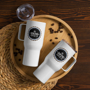 Sleek and Durable Travel Mug: Keep Your Drinks Hot or Cold