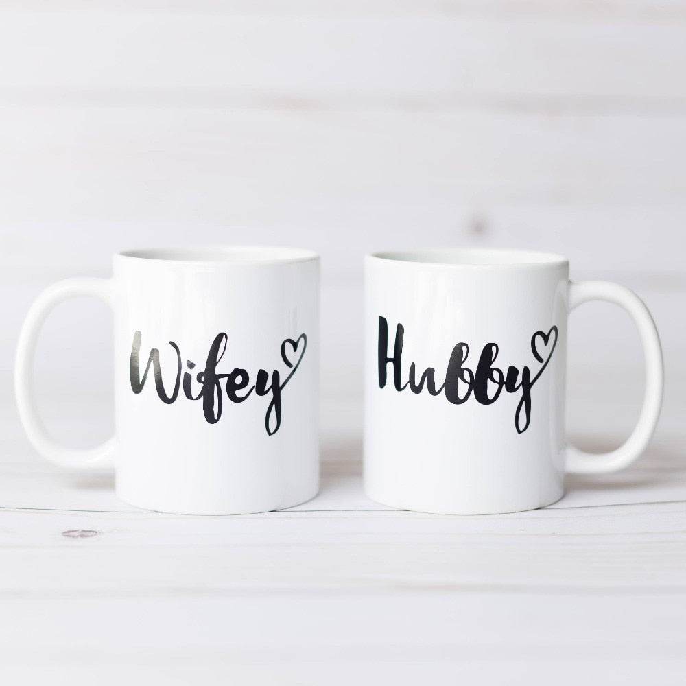 Wifey & Hubby Mug