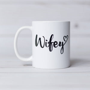 Wifey & Hubby Mug