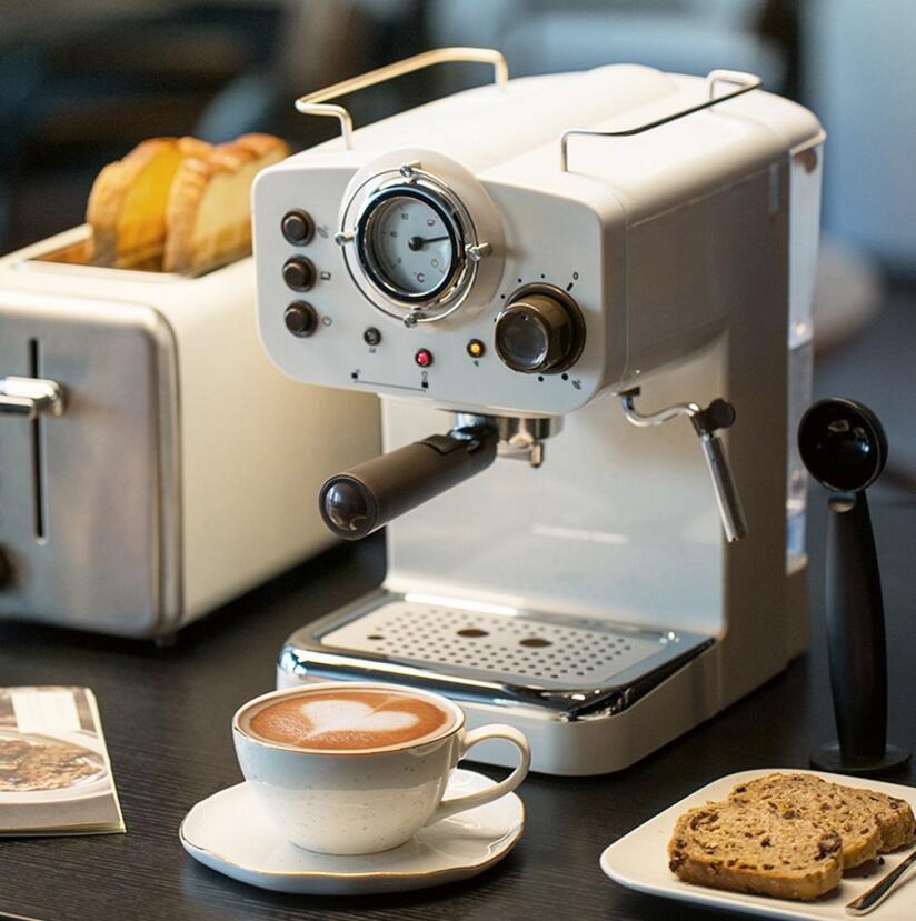 Retro Style Italian Steam Espresso Machine